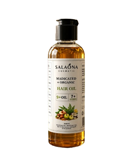 Salona Herbal Hair Oil — front view